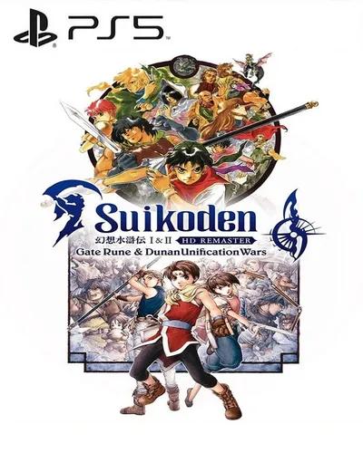 Suikoden 1 e 2 HD Remaster Gate Rune and Dunan Unification Wars Jogo para PS5