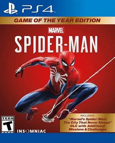 Marvel's Spider-Man Game of the Year Edition Jogo para PS4