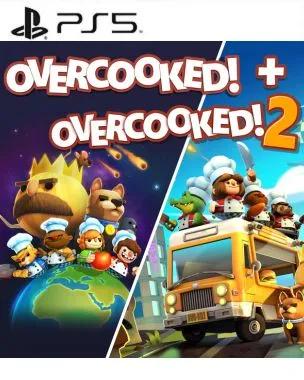 Overcooked! + Overcooked! 2 Jogo Online para PS5 - Imagem 1