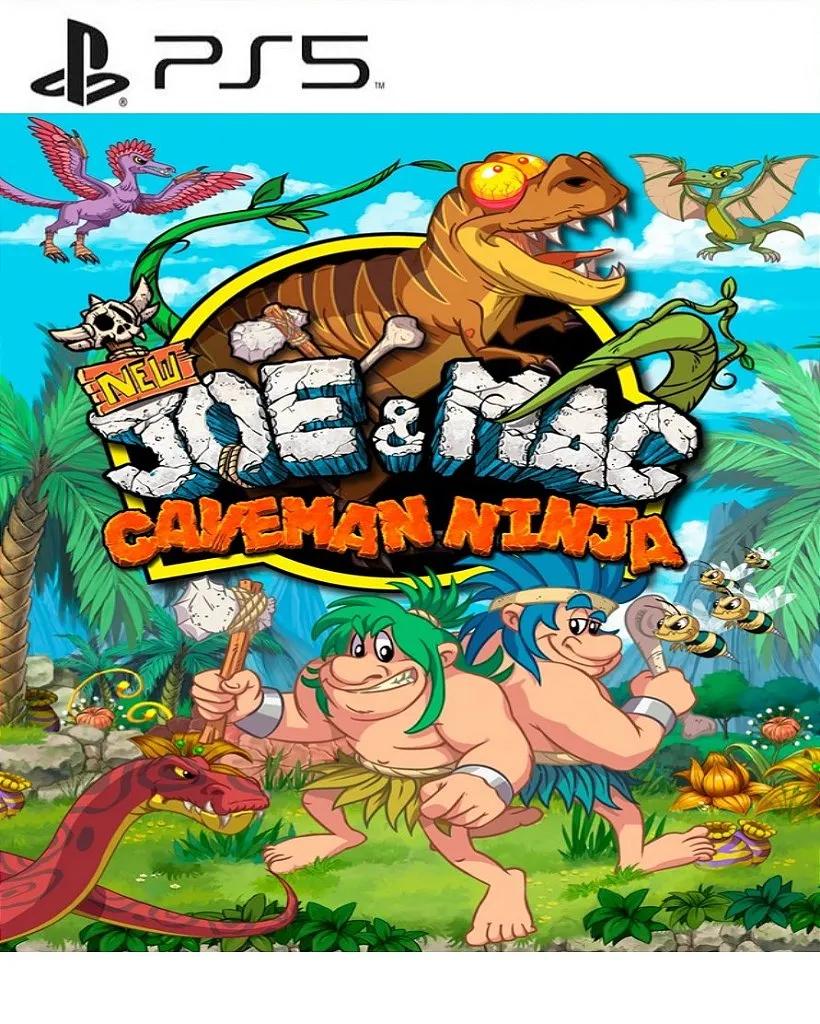 NEW Joe & Mac - Caveman Ninja Jogo Online para PS5 - Imagem 1
