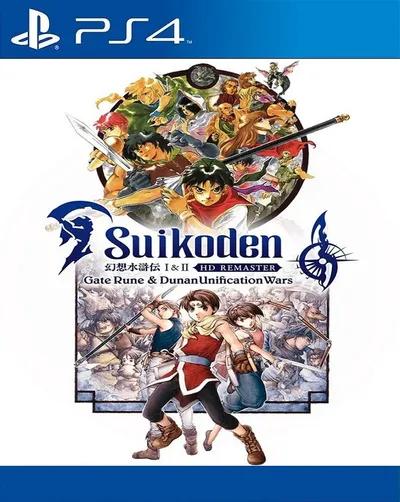 Suikoden 1 e 2 HD Remaster Gate Rune and Dunan Unification Wars Jogo para PS4