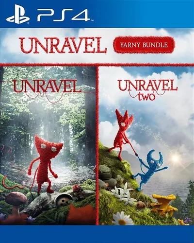 Unravel 1 e 2 Yarny - Conjunto Jogo Online para PS4
